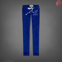 dames abercrombie sweatpants wit lace-up donkerblauw Lage Prijs 2tgr2774